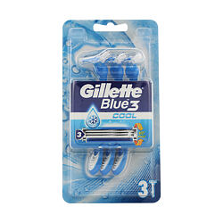 Gillette Blue 3 Cool jednorazové holítko 3 ks M
