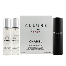 Chanel Allure Homme Sport EDT plniteľný 20 ml + EDT náplň 2 x 20 ml (man)