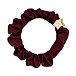 By Eloise London Gold Star Silk Scrunchie