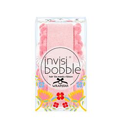 Invisibobble WRAPSTAR Flores & Bloom gumička do vlasov so stuhou Ami & Co