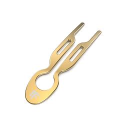 Fiona Franchimon Nº 1 Hairpin Steel (Yellow Gold Finish) 1 ks