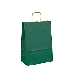 Stredná darčeková taška - zelená 24 x 11 x 32,5 cm