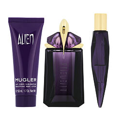 Mugler Alien EDP plniteľný 60 ml + EDP MINI plniteľný 10 ml + BL 50 ml (woman)