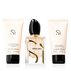 Giorgio Armani Sì EDP plniteľný 50 ml + SG 50 ml + BL 50 ml (woman)
