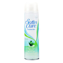 Gillette Satin Care Sensitive Skin with Aloe Vera gel na holenie 200 ml W