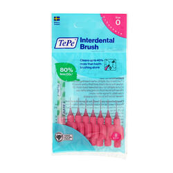 TePe Original medzizubné kefky 0 ružové (0,4 mm) 8 ks