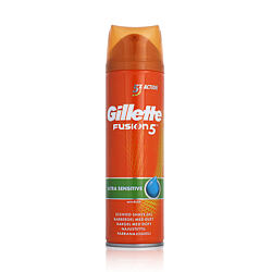 Gillette Fusion 5 Ultra Sensitive gel na holenie 200 ml M