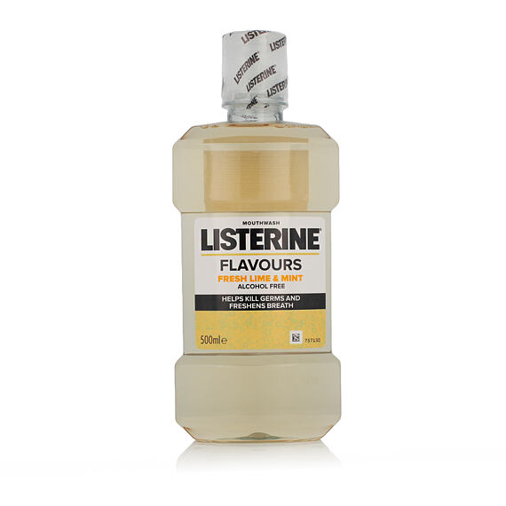 Listerine Mouthwash Flavours Fresh Lime & Mint 500 ml