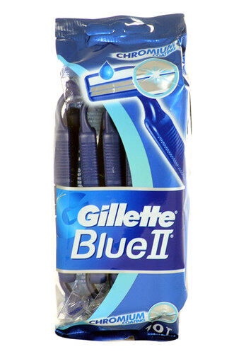 Gillette Blue II jednorazové holítko 10 ks M