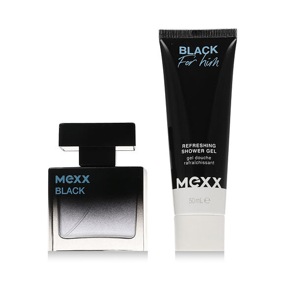 Mexx Black Man EDT 30 ml + SG 50 ml (man)