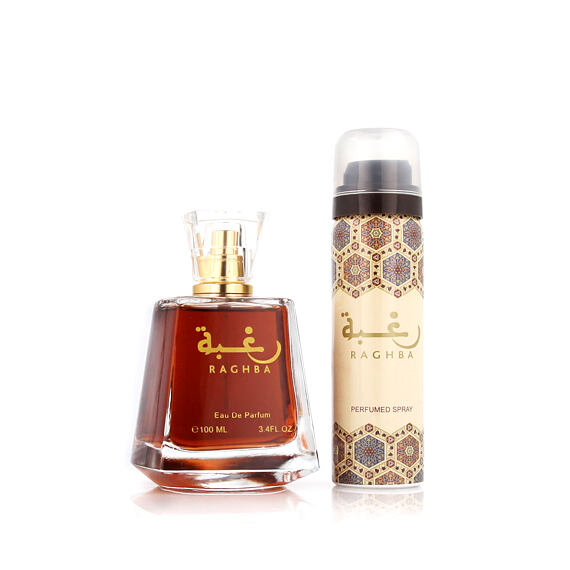 Lattafa Raghba EDP 100 ml + DEO v spreji 50 ml (unisex)