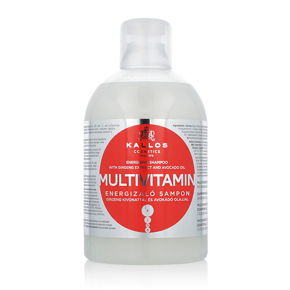 Kallos Multivitamin Energising Shampoo 1000 ml