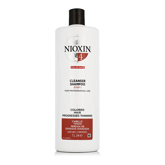 Nioxin System 4 Color Safe Cleanser Shampoo 1000 ml