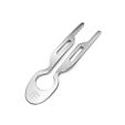 Fiona Franchimon Nº 1 Hairpin Steel (White Gold Finish) 1 ks